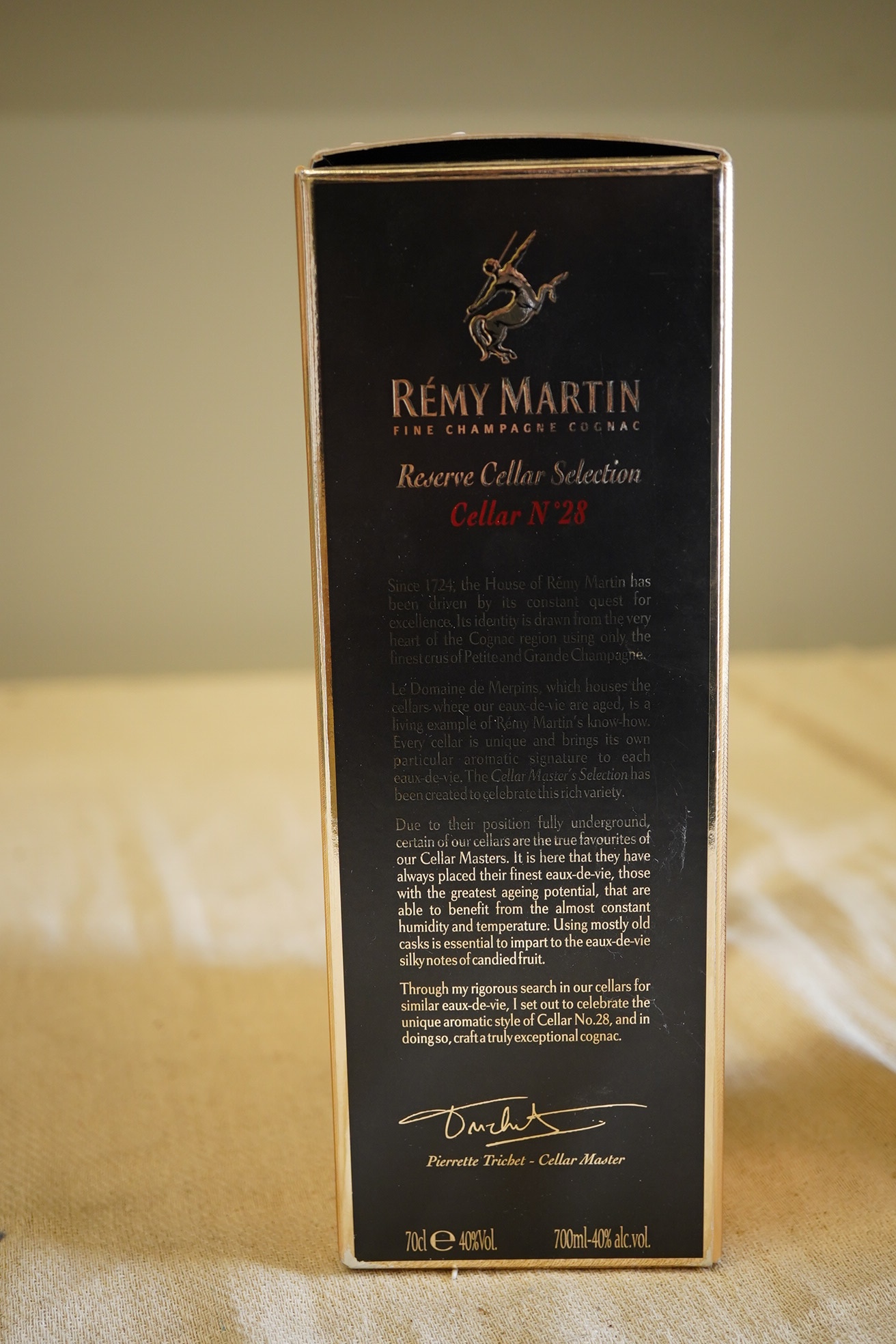 Cognac: Rémy Martin Reserve Cellar Selection Cellar N°28, NV